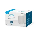 Netgear ORBI RBK353 Ax1800 Dual Band Mesh Router (3-Pack) – Thumbnail 4
