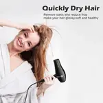 Ubeator UBT-8260 Six-speed Syling Tools For Salons-Household 2400W Hair Dryer – Color: Black – Thumbnail 3