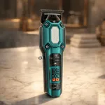VGR V-900 Professional Hair & Beard Trimmer – Color: Green – Thumbnail 4