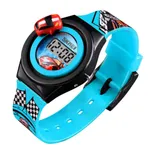 Skmei 1376 Fashion Car Digital Chronograph Plastic Kid's Watch – Dial Color: Blue, Strap Color: Blue – Thumbnail 2