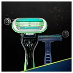 Gillette Body Disposable Grooming & Shaving Razor 3pcs – Thumbnail 3