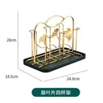 6 Hook Metal & Plastic Glass Stand – Thumbnail 4