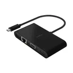 Belkin AVC004BTBK Multiport 5-in-1 100W Type-C Hub – Thumbnail 1
