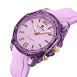 Naviforce 6103 Analog Silicone Strap Casual Men's Watch – Dial Color: Pink, Strap Color: Pink – Thumbnail 2