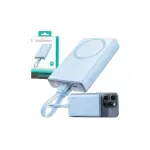 JOYROOM JR-PBM01 Stronger Magnetic 20W PD Fast Charging Power Bank – Color: Blue – Thumbnail 3