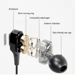 Lenovo XE66 Dual Driver Bluetooth Neckband Earphone Black Color – Thumbnail 3