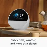 Alexa Amazon Echo Spot 2024 Touch 2.83 pulg Negro Smart Speakers – Color: White – Thumbnail 3