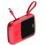 Baseus PPQD-B01 Q Pow 2-in-1 charging cable Digital Display Power Bank – Color: Red – Thumbnail 3