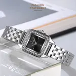 SKMEI 2181 Dial Quartz Elegant Stainless Steel Waterproof Women Watch – Dial Color: Black, Strap Color: Silver – Thumbnail 3