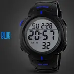 SKMEI 1068 Exclusive Digital Waterproof Sporty Men's Watch – Dial Color: Black, Strap Color: Blue – Thumbnail 3