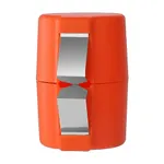 Hemico egg cracker Tool for Raw Eggs Shell Opener Handheld Eggs Breaker – Color: Orange – Thumbnail 2