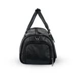 High Quality Travel/Gym Bag with Shoe Compartment – Color: Black – Thumbnail 4