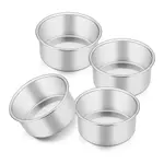 4 Pieces Set 1, 2, 3 and 4Pound Round Mold Cake Maker – Thumbnail 1