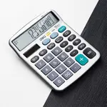 Deli EM19710 Metal-12 Digits Basic Calculator Dual Power – Thumbnail 3