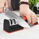 3 Stages Quick Knife Sharpening Tool With Non-slip Base – Thumbnail 3