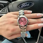 SKMEI 1620 Analog Stylish Quartz Stainless Steel Women's Watch – Dial Color: Pink, Strap Color: Silver – Thumbnail 3
