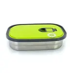 Tedemel Food Container Rectangle Stainless Steel Lunch Box – Color: Green – Thumbnail 2