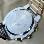 CASIO MTP-E500D-1AV Heavy Duty Stainless Steel Silver Waterproof Chronograph Men's Watch – Dial Color: Black, Strap Color: Silver – Thumbnail 3