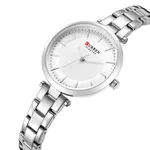 Curren 9054 Quartz Bracelet Water Resistant Watch for Women – Dial Color: Silver, Strap Color: Silver – Thumbnail 2