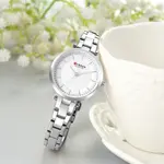 Curren 9054 Quartz Bracelet Water Resistant Watch for Women – Dial Color: Silver, Strap Color: Silver – Thumbnail 3