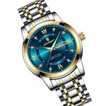 Poedagar 936 Fashion Luminous Quartz Men's Watch – Dial Color: Blue, Strap Color: Silver – Thumbnail 2
