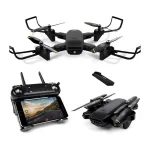 DM107S Full HD Camera Foldable Toy Drone – Thumbnail 2