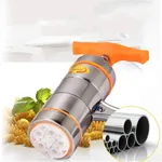 Stainless Steel Noodle Maker Manual Pasta Machine With 9 Press Molds – Thumbnail 4