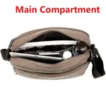 Vintage Style Multifunction Canvas Messenger Crossbody Bag – Thumbnail 3