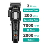 VGR V-900 Professional Hair & Beard Trimmer – Color: Black – Thumbnail 3