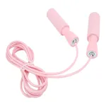 Steel Wire Jumping Rope Adjustable Skipping Rope – Color: Pink – Thumbnail 2