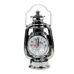 Vintage Alarm Clock Retro Oil Lamp Table Clock Watch – Color: Black – Thumbnail 1