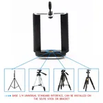 Mobile Holder Attachment for Selfie Stick and Mobile Tripods – Thumbnail 4
