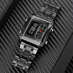 SKMEI 1868 Multiple Time Digital Analog Men's Watch – Dial Color: Black, Strap Color: Black – Thumbnail 4