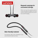 Lenovo HE05X Bluetooth Neckband Earphone Black Color – Thumbnail 3