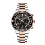 NAVIFORCE NF8049 Luminous Multifunctional Dial Men’s Watch – Dial Color: Rose, Strap Color: Silver – Thumbnail 1