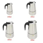 Stainless Steel Coffee Maker Moka Pot Espresso Maker – Thumbnail 3