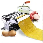 Manual High Quality Stainless Steel Noodle Maker Handheld- Silver – Thumbnail 4