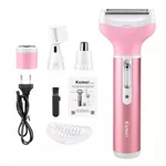 Kemei KM-6637 Multi Functional 4 In 1 Trimmer For Women – Thumbnail 1