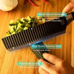 8 Inchi Kitchen Knife Stainless Steel Blade With Non Stick Coating And Pp Handle – Thumbnail 4