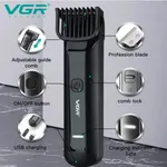 VGR V-929 Professional Rechargeable Hair Trimmer with LED Display 100 Minutes Run Time Black – Thumbnail 3