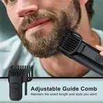 VGR V-929 Professional Rechargeable Hair Trimmer with LED Display 100 Minutes Run Time Black – Thumbnail 4