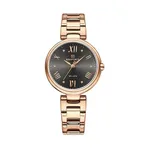 Naviforce 5030 Stainless Steel Luxury Quartz Wristwatch for Women – Dial Color: Black, Strap Color: Gold  – Thumbnail 1