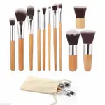 Maange 8499 11 Pcs Bamboo Makeup Brush Set  – Thumbnail 2