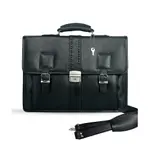 New Official Bag with 100% Genuine Leather Office Bag – Color: Black – Thumbnail 1