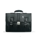 New Official Bag with 100% Genuine Leather Office Bag – Color: Black – Thumbnail 2