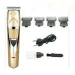 Kemei KM-235 Professional Stainless Steel Hair Trimmer For Men – Color: Gold – Thumbnail 2