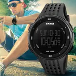 SKMEI 1219 Digital Stylish Silicone Strap Sporty Men's Watch – Dial Color: Black, Strap Color: Black – Thumbnail 4