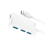 Yuanxin X-3226 USB Male to Quad USB Female White Hub – Thumbnail 2