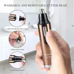 Kemei KM-6629 Rechargeable Hair and Nose Trimmer – Thumbnail 4