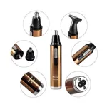Kemei KM-6629 Rechargeable Hair and Nose Trimmer – Thumbnail 1